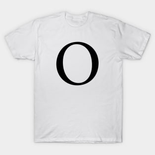Black O T-Shirt